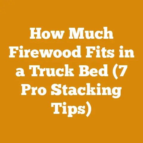 How Much Firewood Fits in a Truck Bed (7 Pro Stacking Tips)