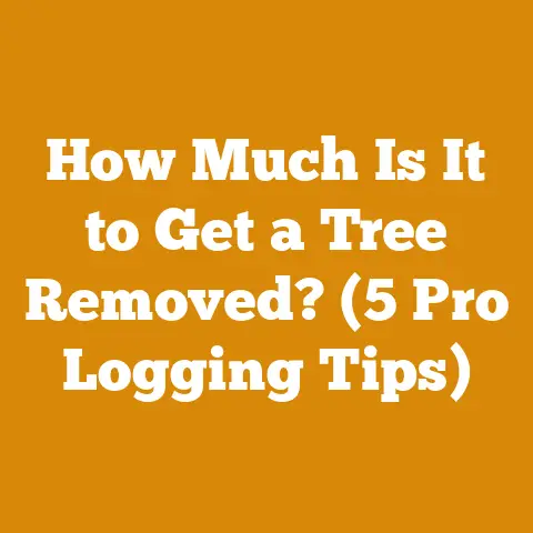 How Much Is It to Get a Tree Removed? (5 Pro Logging Tips)