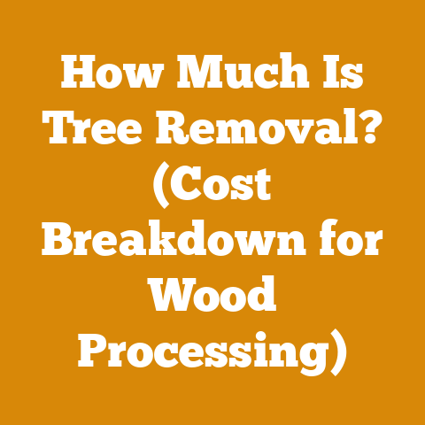 How Much Is Tree Removal? (Cost Breakdown for Wood Processing)