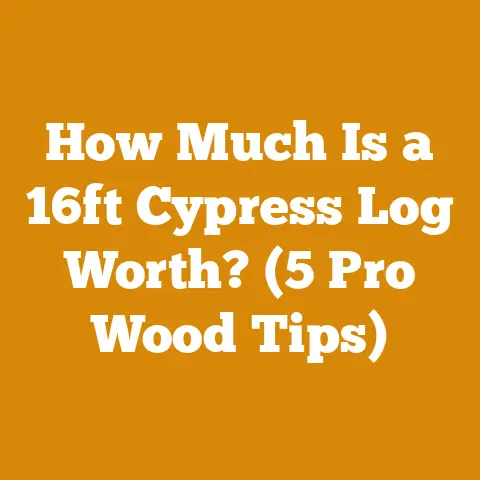 How Much Is a 16ft Cypress Log Worth? (5 Pro Wood Tips)