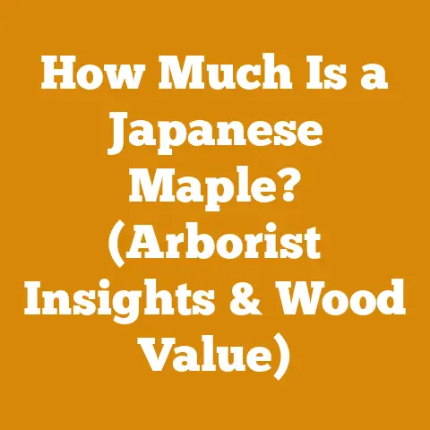 How Much Is a Japanese Maple? (Arborist Insights & Wood Value)