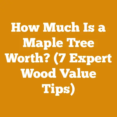 How Much Is a Maple Tree Worth? (7 Expert Wood Value Tips)