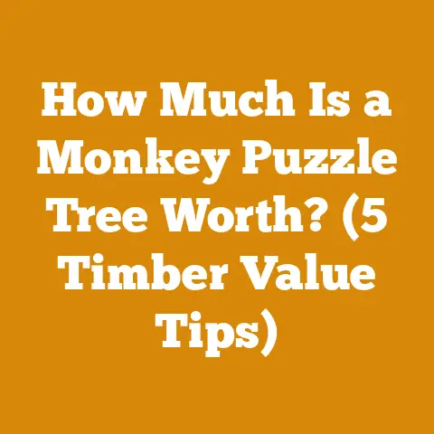How Much Is a Monkey Puzzle Tree Worth? (5 Timber Value Tips)