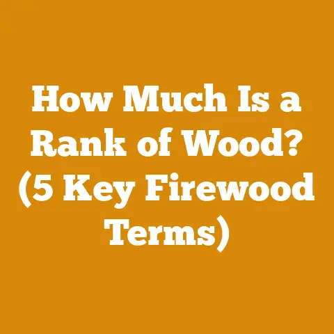 How Much Is a Rank of Wood? (5 Key Firewood Terms)
