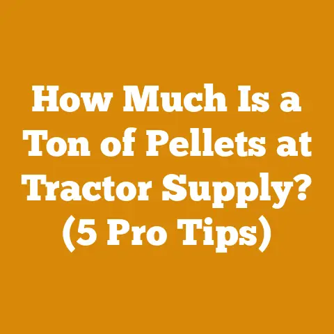 How Much Is a Ton of Pellets at Tractor Supply? (5 Pro Tips)