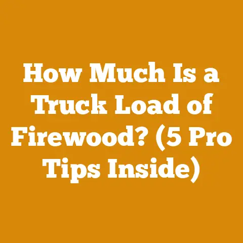 How Much Is a Truck Load of Firewood? (5 Pro Tips Inside)