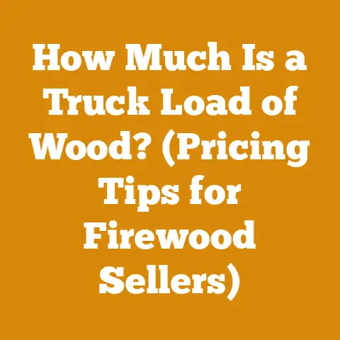 How Much Is a Truck Load of Wood? (Pricing Tips for Firewood Sellers)