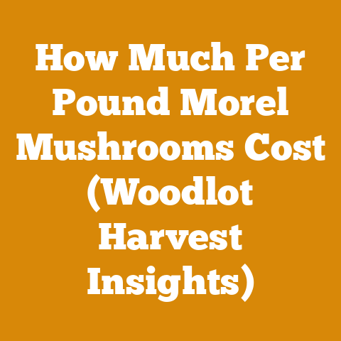 How Much Per Pound Morel Mushrooms Cost (Woodlot Harvest Insights)