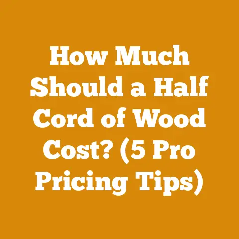How Much Should a Half Cord of Wood Cost? (5 Pro Pricing Tips)