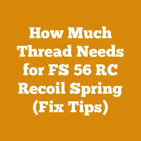 How Much Thread Needs for FS 56 RC Recoil Spring (Fix Tips)
