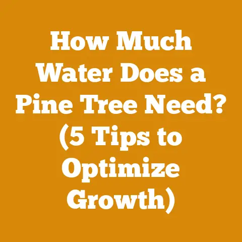 How Much Water Does a Pine Tree Need? (5 Tips to Optimize Growth)