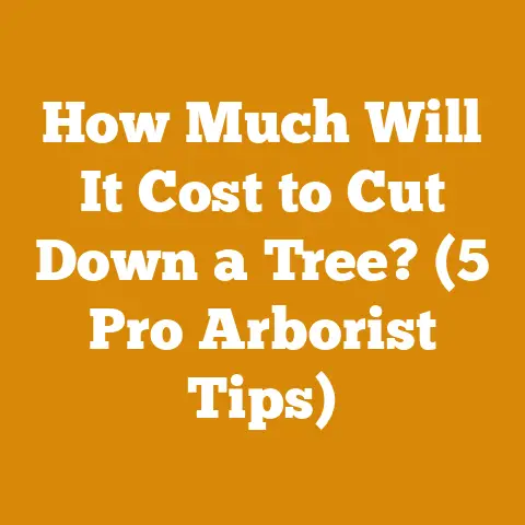 How Much Will It Cost to Cut Down a Tree? (5 Pro Arborist Tips)