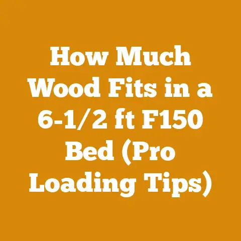 How Much Wood Fits in a 6-1/2 ft F150 Bed (Pro Loading Tips)