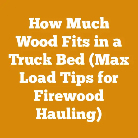 How Much Wood Fits in a Truck Bed (Max Load Tips for Firewood Hauling)