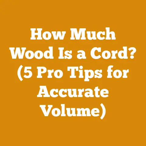 How Much Wood Is a Cord? (5 Pro Tips for Accurate Volume)