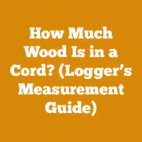 How Much Wood Is in a Cord? (Logger’s Measurement Guide)