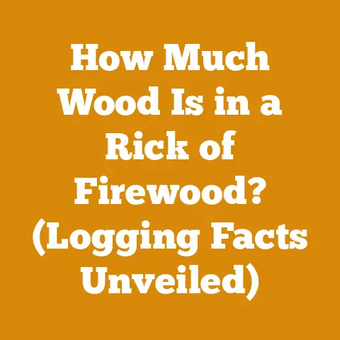 How Much Wood Is in a Rick of Firewood? (Logging Facts Unveiled)
