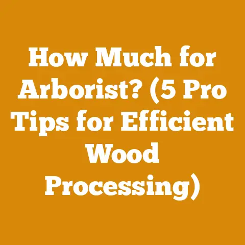 How Much for Arborist? (5 Pro Tips for Efficient Wood Processing)