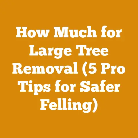 How Much for Large Tree Removal (5 Pro Tips for Safer Felling)