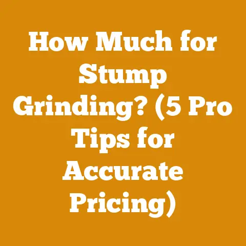 How Much for Stump Grinding? (5 Pro Tips for Accurate Pricing)