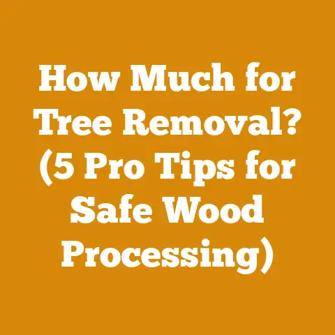 How Much for Tree Removal? (5 Pro Tips for Safe Wood Processing)