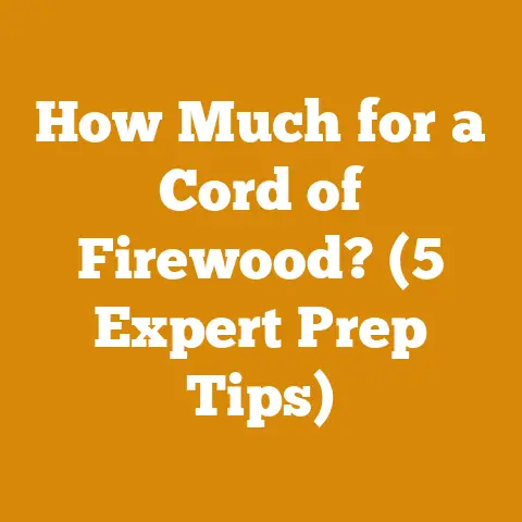 How Much for a Cord of Firewood? (5 Expert Prep Tips)