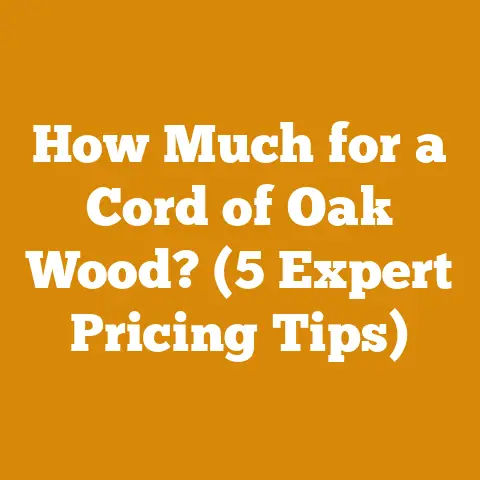 How Much for a Cord of Oak Wood? (5 Expert Pricing Tips)