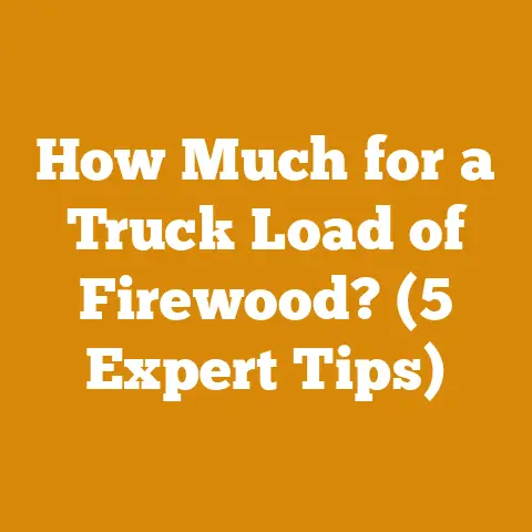 How Much for a Truck Load of Firewood? (5 Expert Tips)
