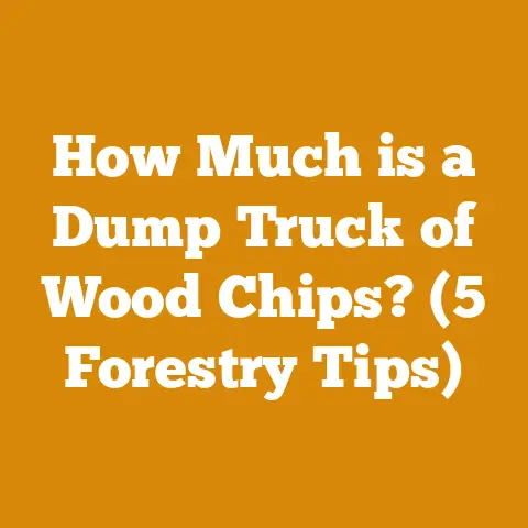 How Much is a Dump Truck of Wood Chips? (5 Forestry Tips)