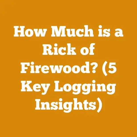 How Much is a Rick of Firewood? (5 Key Logging Insights)