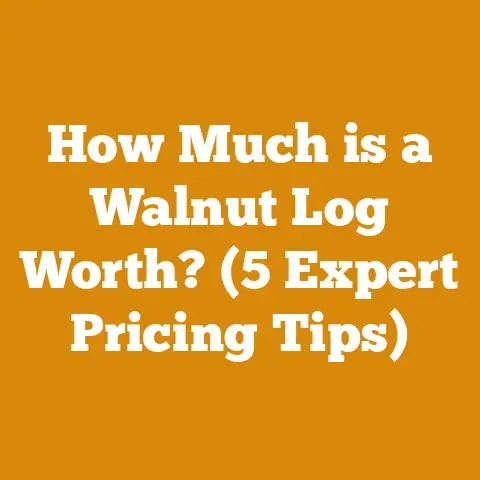 How Much is a Walnut Log Worth? (5 Expert Pricing Tips)