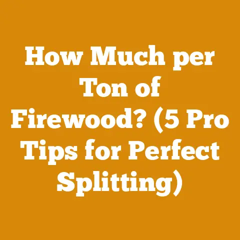 How Much per Ton of Firewood? (5 Pro Tips for Perfect Splitting)
