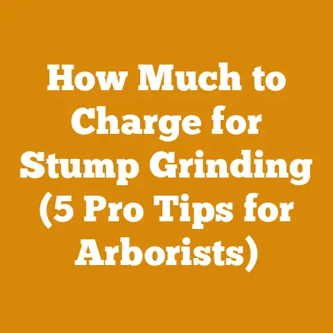 How Much to Charge for Stump Grinding (5 Pro Tips for Arborists)