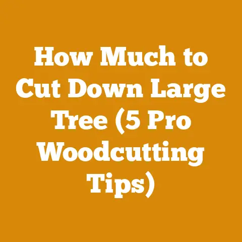 How Much to Cut Down Large Tree (5 Pro Woodcutting Tips)