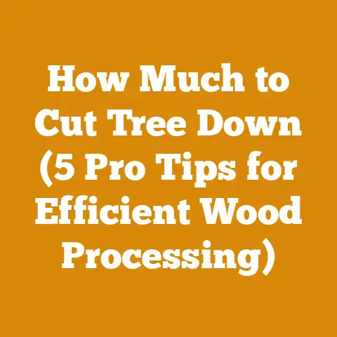 How Much to Cut Tree Down (5 Pro Tips for Efficient Wood Processing)