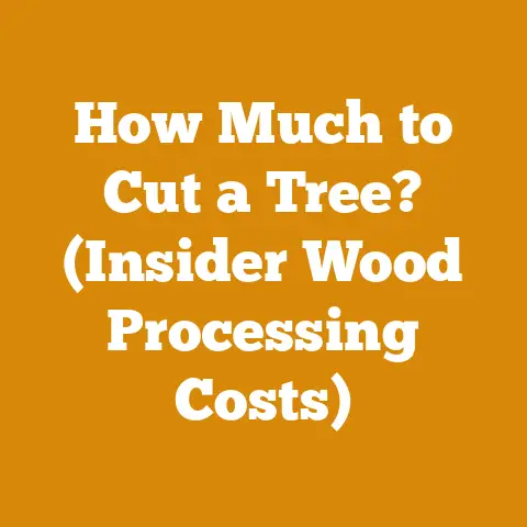 How Much to Cut a Tree? (Insider Wood Processing Costs)