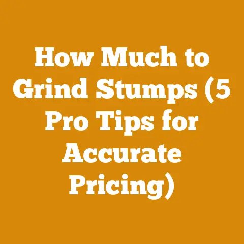 How Much to Grind Stumps (5 Pro Tips for Accurate Pricing)