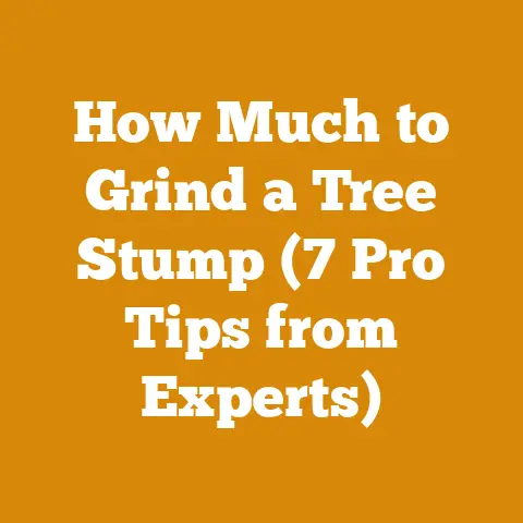 How Much to Grind a Tree Stump (7 Pro Tips from Experts)