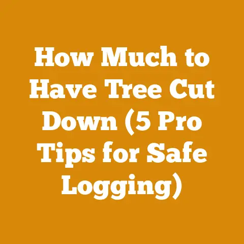 How Much to Have Tree Cut Down (5 Pro Tips for Safe Logging)