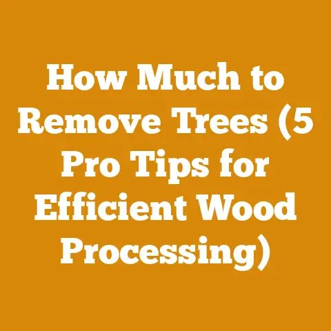 How Much to Remove Trees (5 Pro Tips for Efficient Wood Processing)