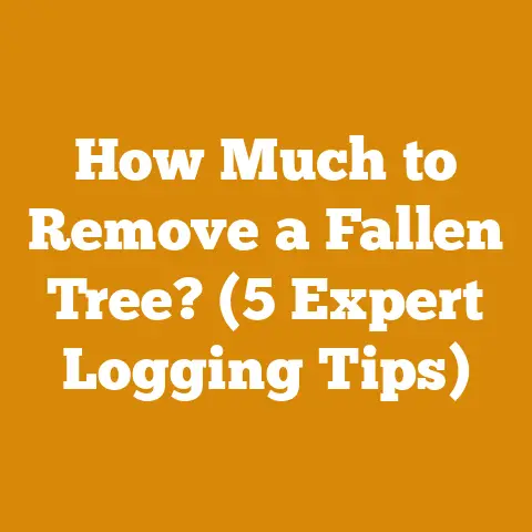 How Much to Remove a Fallen Tree? (5 Expert Logging Tips)