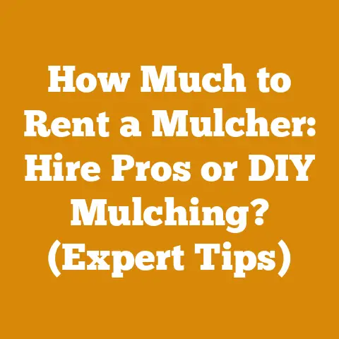 How Much to Rent a Mulcher: Hire Pros or DIY Mulching? (Expert Tips)