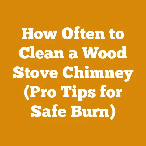 How Often to Clean a Wood Stove Chimney (Pro Tips for Safe Burn)