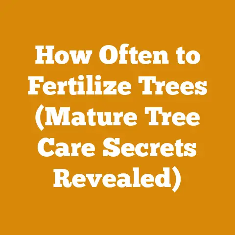 How Often to Fertilize Trees (Mature Tree Care Secrets Revealed)