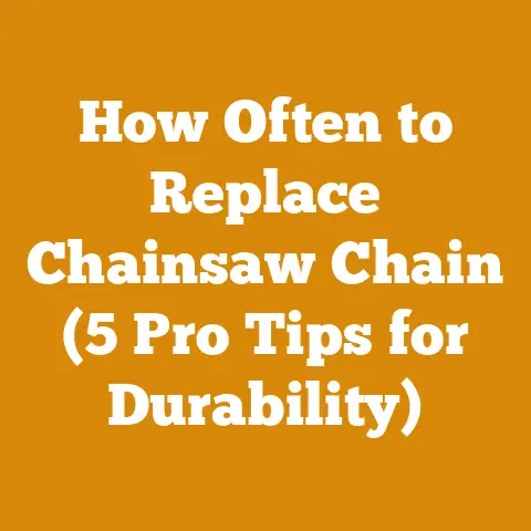 How Often to Replace Chainsaw Chain (5 Pro Tips for Durability)