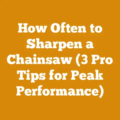 How Often to Sharpen a Chainsaw (3 Pro Tips for Peak Performance)