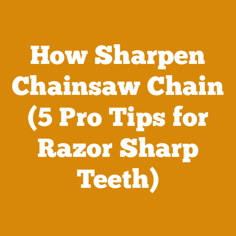How Sharpen Chainsaw Chain (5 Pro Tips for Razor Sharp Teeth)