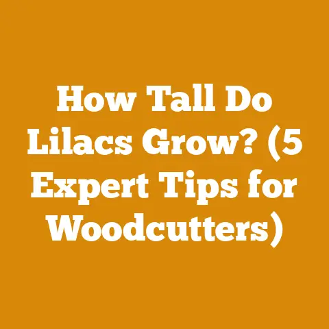 How Tall Do Lilacs Grow? (5 Expert Tips for Woodcutters)