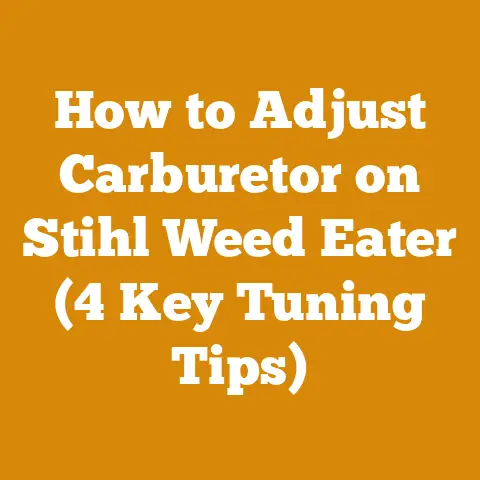 How to Adjust Carburetor on Stihl Weed Eater (4 Key Tuning Tips)