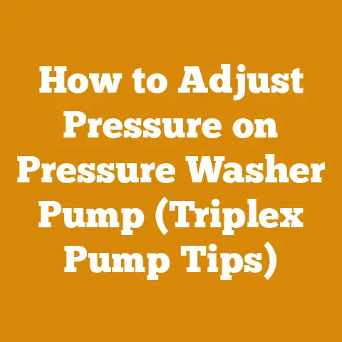 How to Adjust Pressure on Pressure Washer Pump (Triplex Pump Tips)